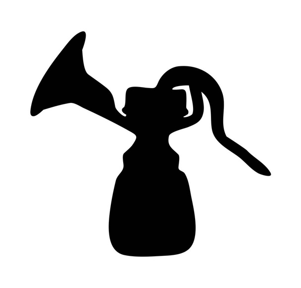 breast pump silhouette vector symbol icon design.  - Vector, Image