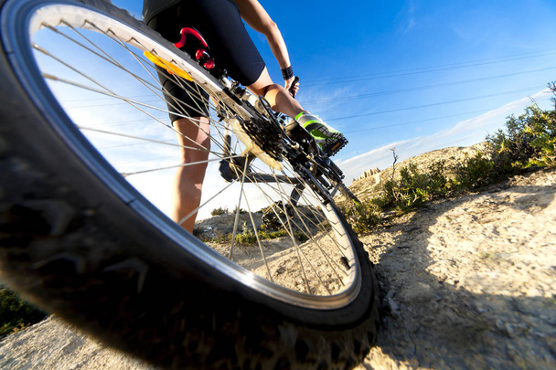 Mountain bike.Sport and healthy life - Photo, Image