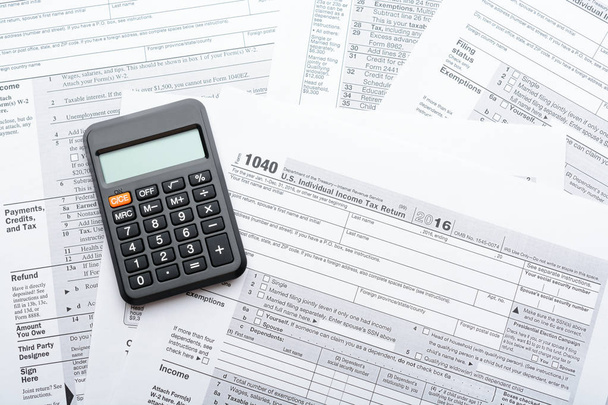 Tax return form - Photo, Image