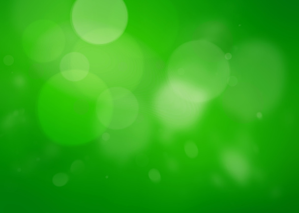 green bokeh abstract light background - Zdjęcie, obraz