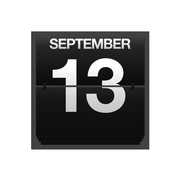 Contador calendario 13 de septiembre
. - Foto, imagen