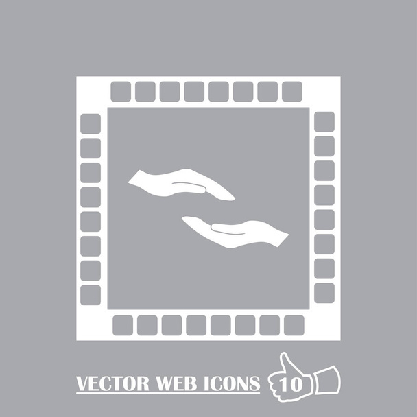 Podpůrné ruce vektorové ilustrace - Vektor, obrázek