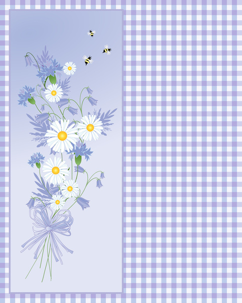 Summer cornflower - Vector, Image