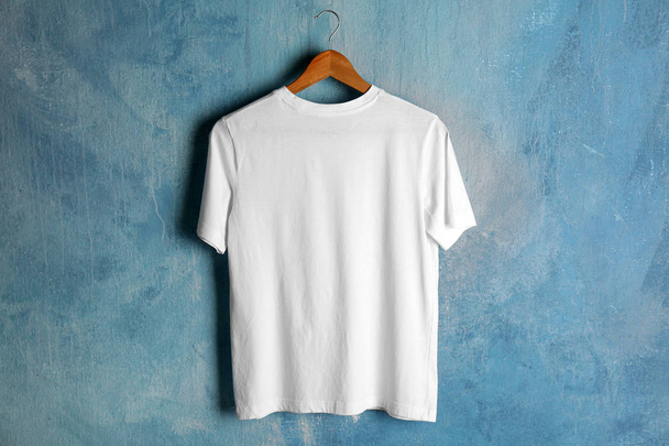 Blank color t-shirt  - Фото, зображення