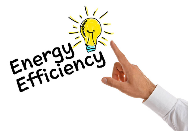 text ENERGY EFFICIENCY - Foto, Imagem