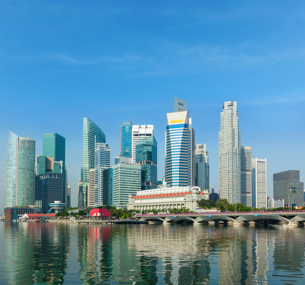 Σιγκαπούρη ουρανοξύστες - Φωτογραφία, εικόνα