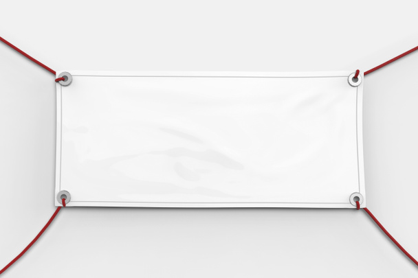 пустой виниловый баннер - Фото, изображение