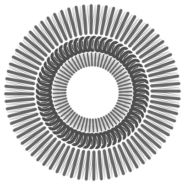 Монохромная икона с пружинами
 - Вектор,изображение