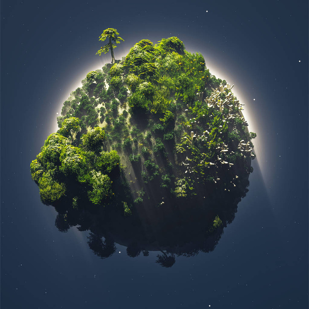 Pieni planeetta sumu
 - Valokuva, kuva