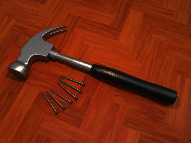 wrench 3D rendering - Foto, Imagen