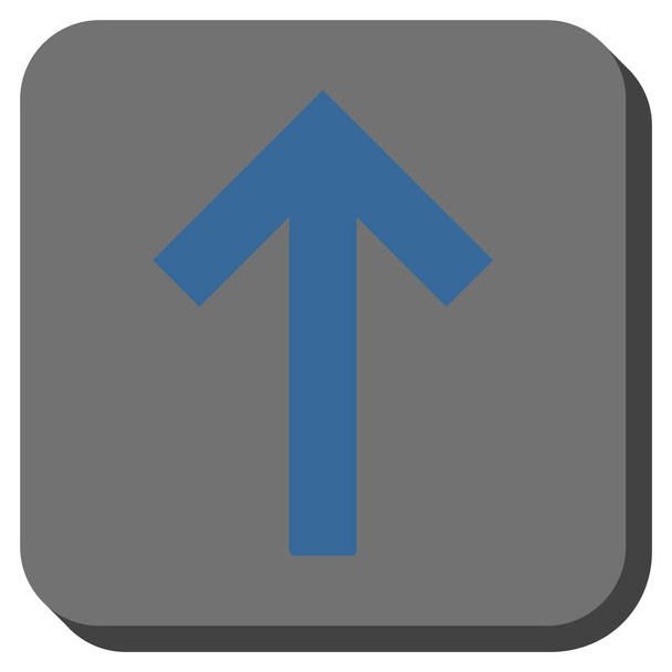 Up Arrow Rounded Square Vector Icon - Διάνυσμα, εικόνα