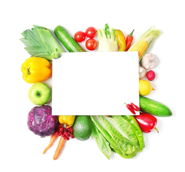 colourful fruits and vegetables - Valokuva, kuva