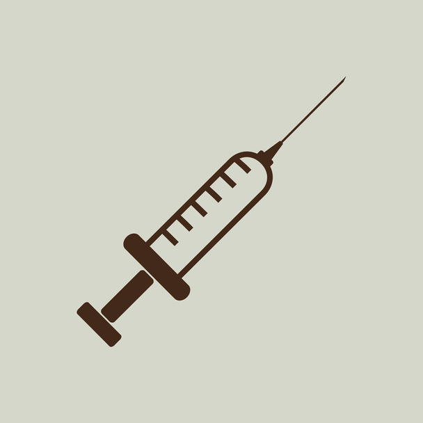 injekciós ikonra-megjelölés  - Vektor, kép