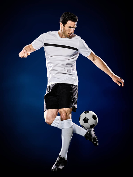 soccer player man isolated - Foto, Imagem