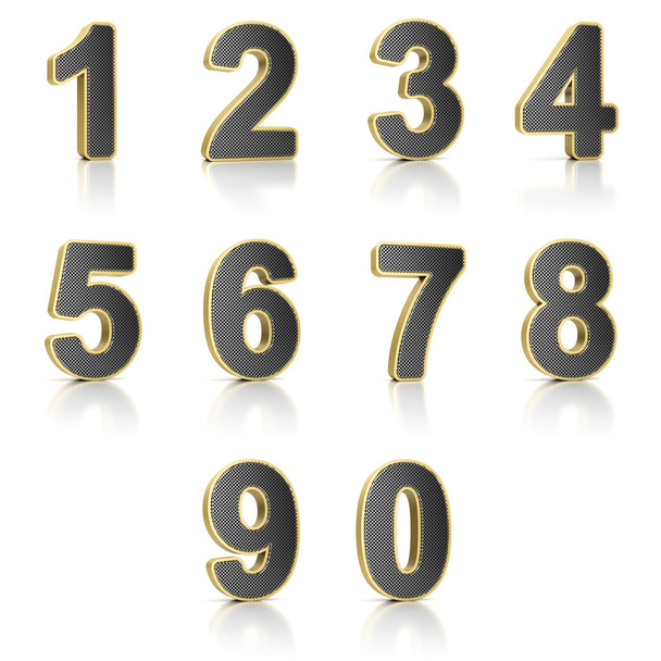 Набор чисел - Фото, изображение