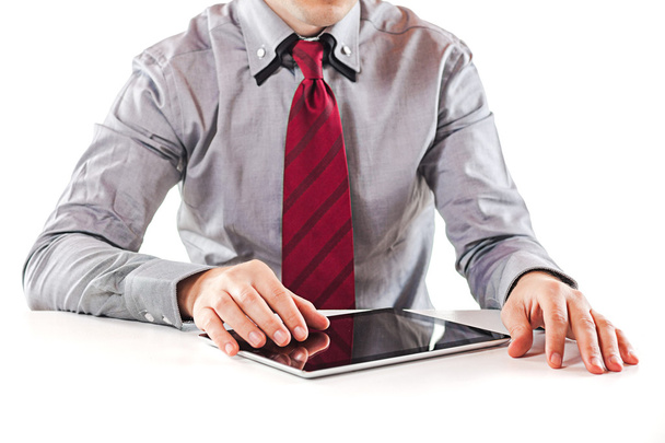 Young business man executive using a digital pc tablet - Photo, image