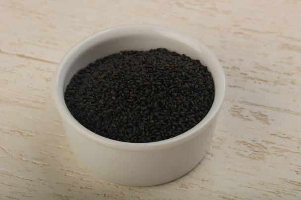 Schwarzer Sesam - Foto, Bild