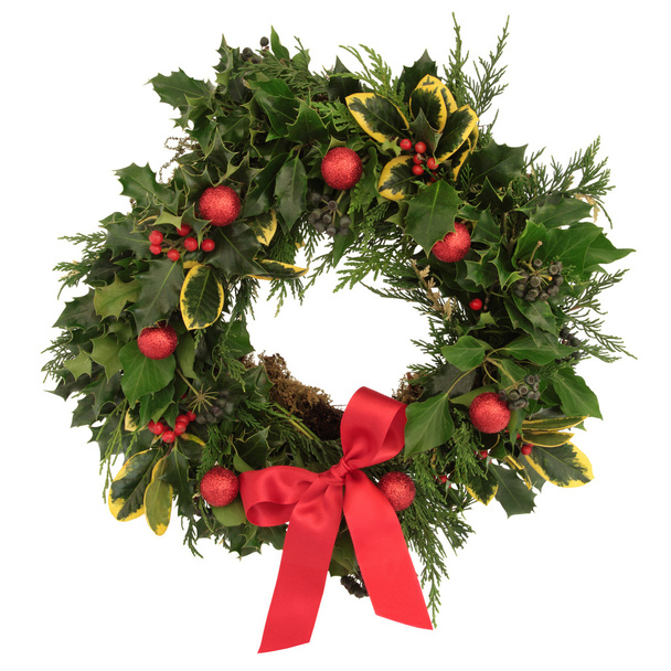 Christmas Decorative Wreath - Фото, изображение