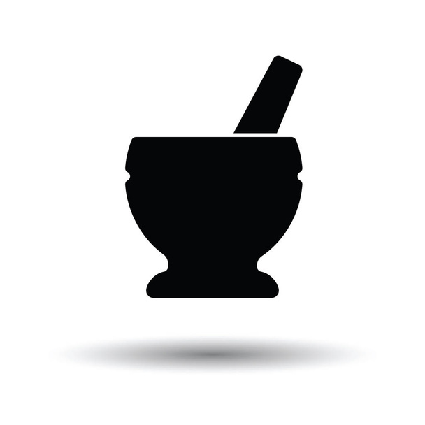 Mortar and pestle icon - Vector, Image