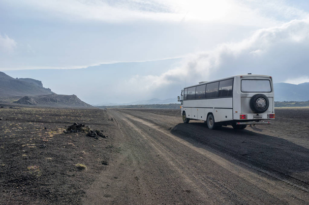 Horská silnice do Landmannalaugar národního parku. Island. - Fotografie, Obrázek