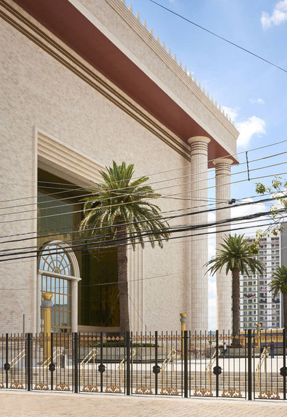 Templo de Salomão na cidade de São Paulo
.  - Foto, Imagem