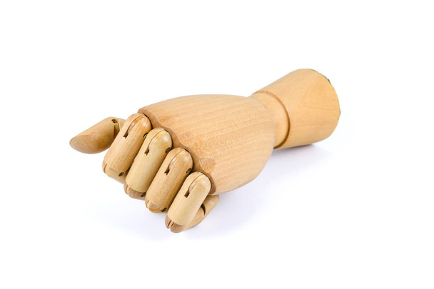 wooden hand stranglehold - Photo, Image