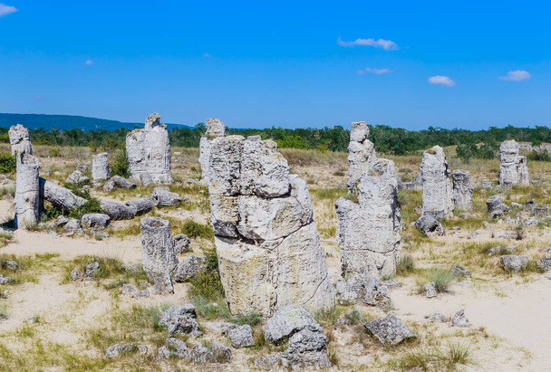 Zjawisko naturalne Pobiti Kamani, Warna, Bułgaria - Zdjęcie, obraz