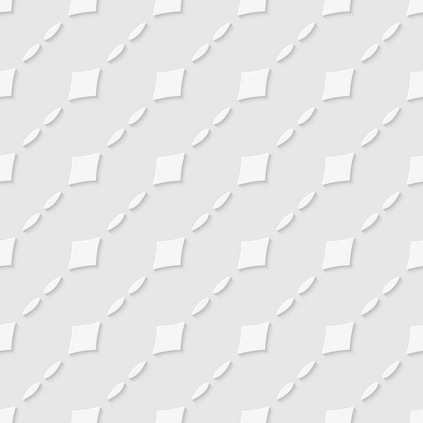 Seamless pattern of shapes. Abstract background. Vector illustra - Vetor, Imagem