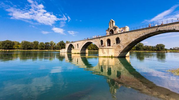 A Rhone-Avignon híd - Fotó, kép