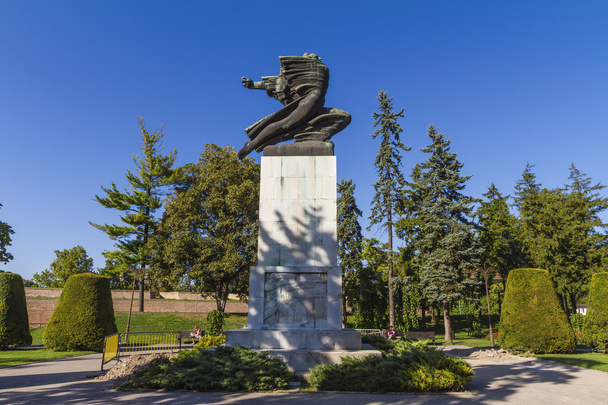 Památník "la france" kalemegdan, Bělehrad, Srbsko - Fotografie, Obrázek