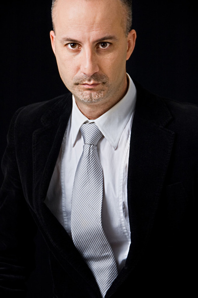 Businessman with a blank face - Foto, afbeelding