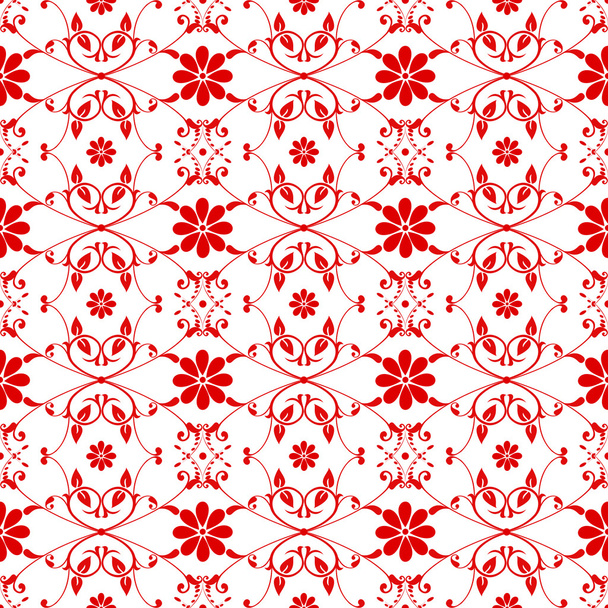 Seamless Floral Pattern - Vecteur, image