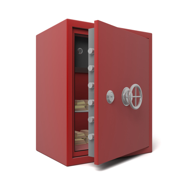 Open bank safe with gold - Photo, Image
