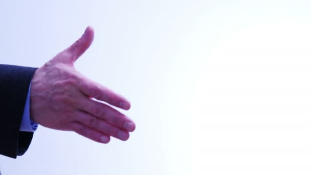 Рукостискання ділових партнерів - чоловіків і жінок - 4 к
 - Кадри, відео