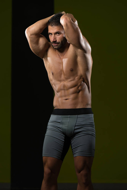 Healthy Man With Six Pack - Photo, image