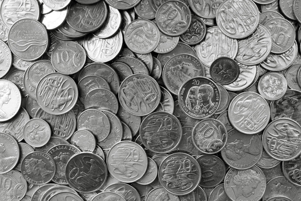 Australische zilveren munten - Foto, afbeelding