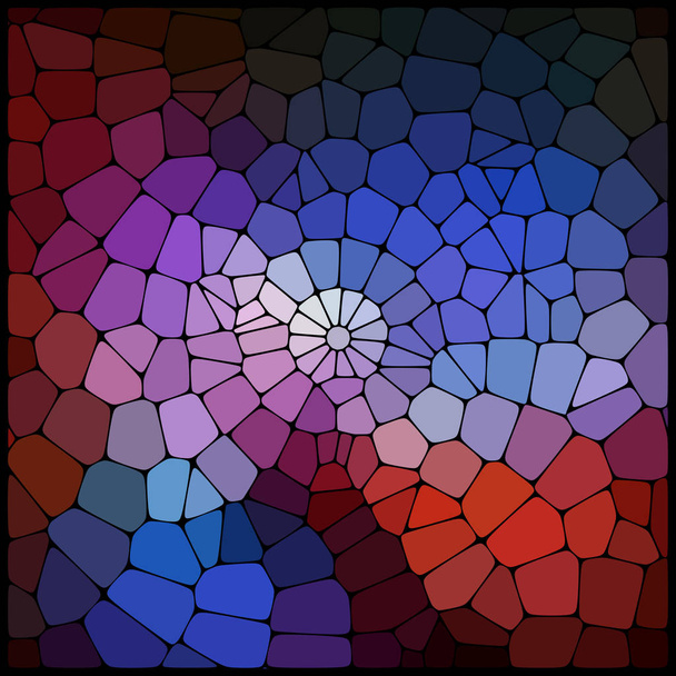 Абстрактний геометричний різнокольоровий фон, що складається з геометричних елементів, розташованих на чорному тлі. Векторні ілюстрації. Коричневий, синій кольори
. - Вектор, зображення