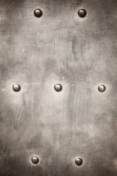 grunge metal plate as background texture - Photo, image