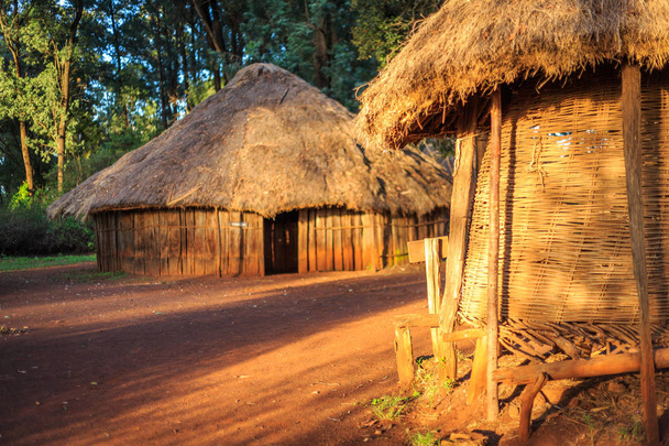 Pueblo tradicional y tribal de Kenia
 - Foto, imagen
