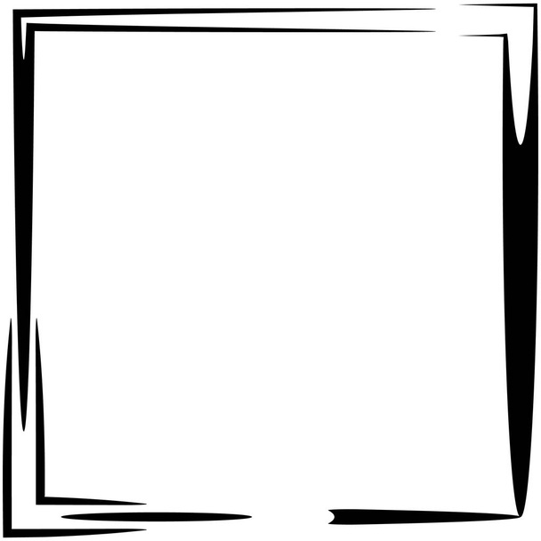 Cadre carré abstrait
 - Vecteur, image