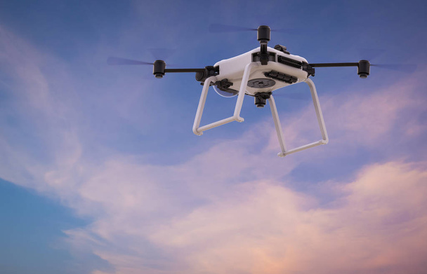 drone με γυρίζοντας προωστήρες - Φωτογραφία, εικόνα