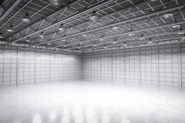 interior empty factory - Photo, Image