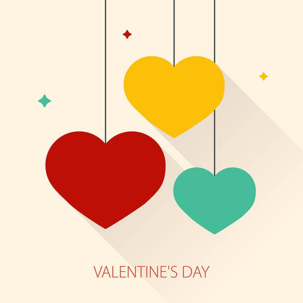 Happy valentines day  - Vector, Image