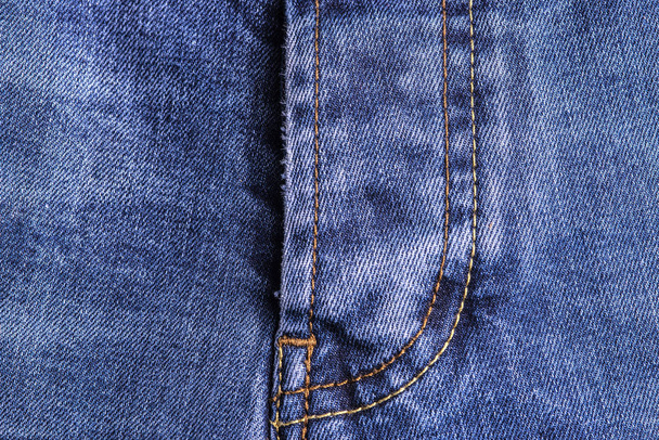 Синий джинсовый фон - Фото, изображение