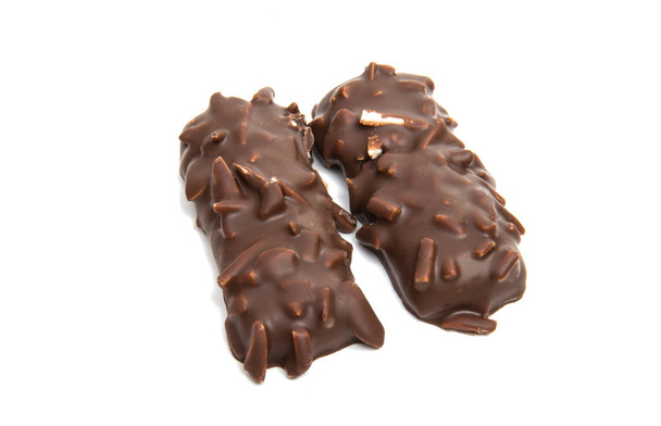 Duitse gingerbread koekjes met chocolade glazuur  - Foto, afbeelding