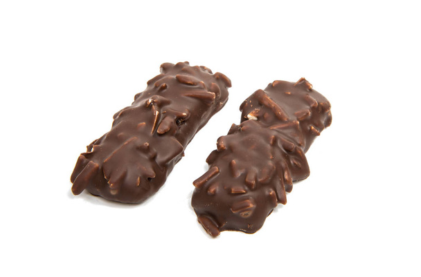 Duitse gingerbread koekjes met chocolade glazuur  - Foto, afbeelding