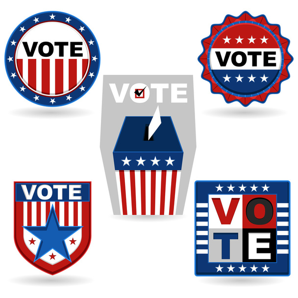 Election Emblem - Vector, Image