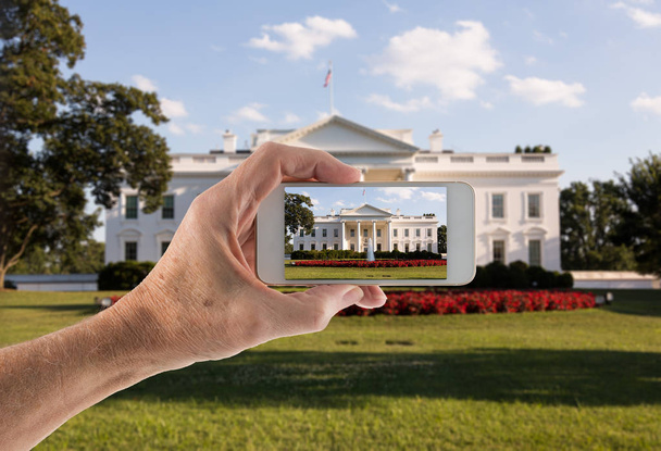 ホワイトハウス ワシントン Dc のスナップショット - 写真・画像