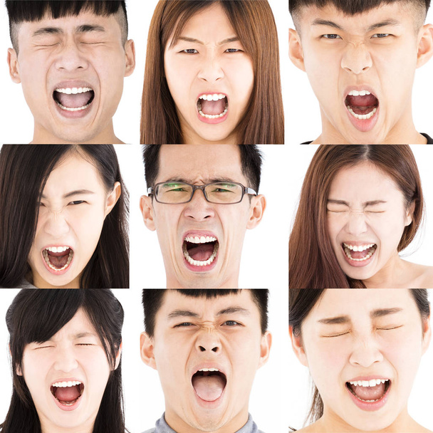 Состав разгневанной азиатской молодежи
  - Фото, изображение