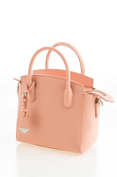 Beautiful elegance and luxury fashion pink women handbag - Photo, Image
